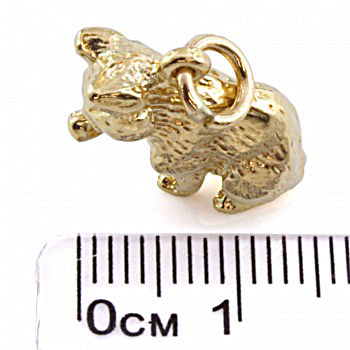 9ct gold 5.9g Cat Charm